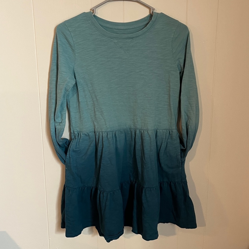 Cat & Jack ombré long sleeve dress